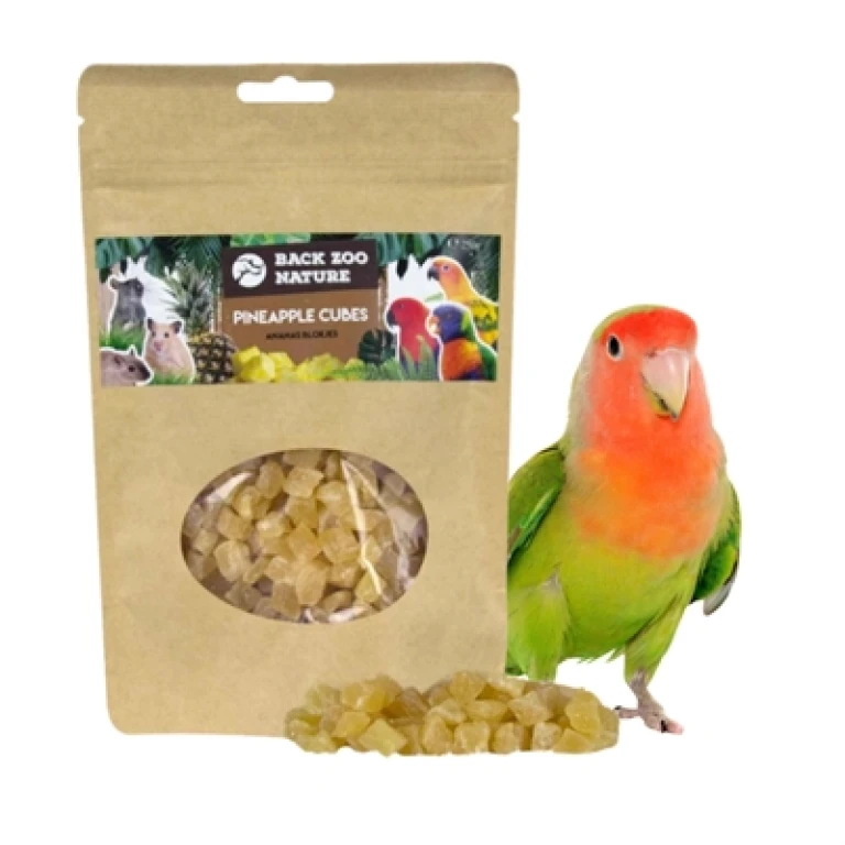 BACK ZOO NATURE Vogel Snacks Ananas Cubes 250 g