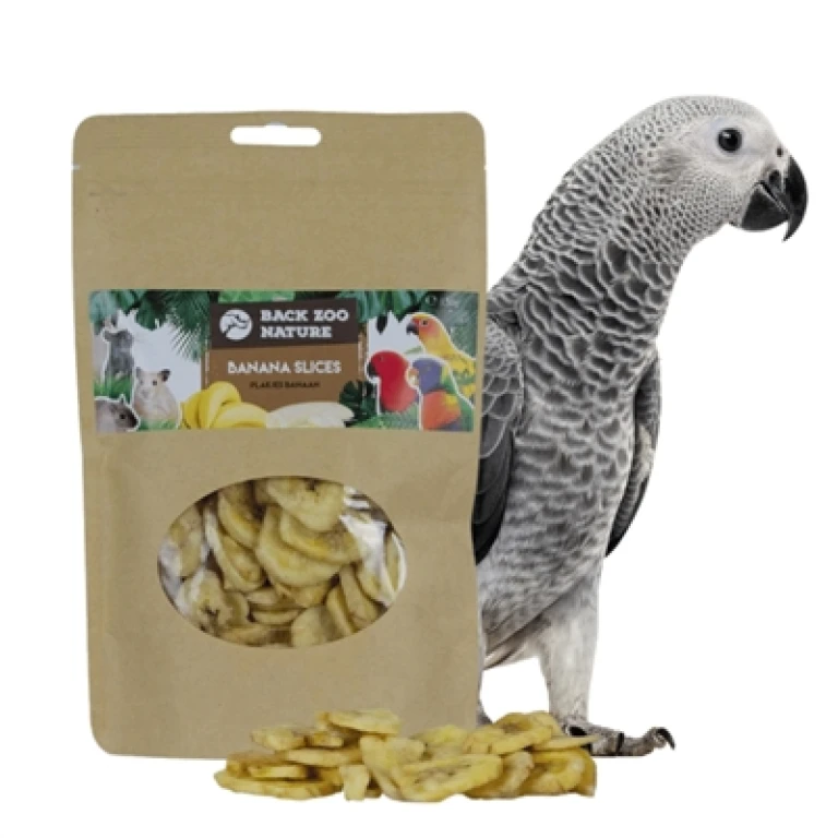 BACK ZOO NATURE Vogel Snacks Bananenschijfjes 150 g