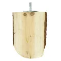 BACK ZOO NATURE WOOD SLICE PERCH