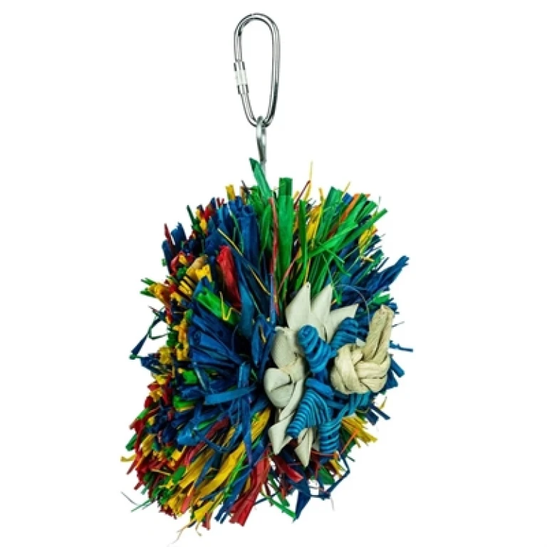 BACK ZOO NATURE Rainbow Star vogelspeelgoed - 1 stuk - 15 cm