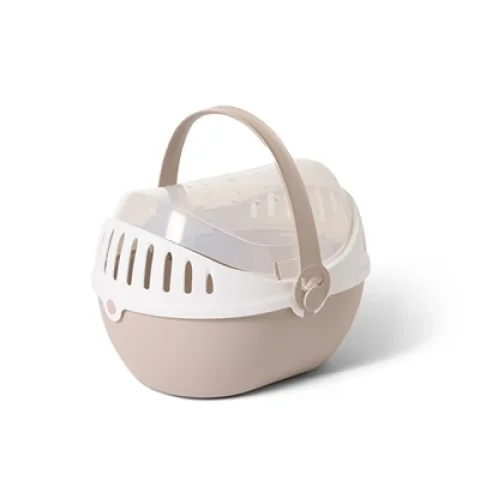 SAVIC TRANSPORTBOX ELMO CHAMPAGNE / WIT