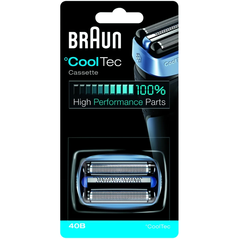 Braun Scheercassette CoolTec Zwart 1 stuk