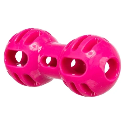 TRIXIE DUMBELL SOFT & STRONG TPR ROZE