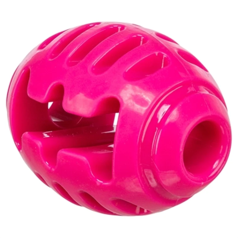 TRIXIE Rugbybal Soft & Strong TPR Roze - 1 stuk
