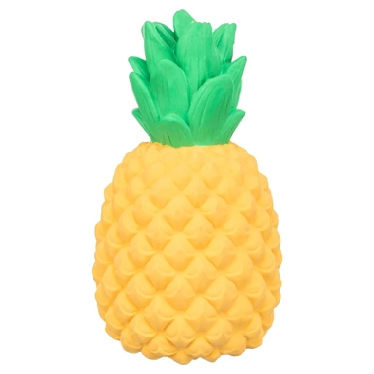 TRIXIE Ananas Hondenspeeltje Latex Geel - 1 stuk