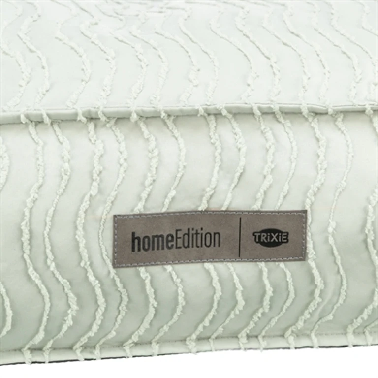 TRIXIE Hondenkussen Marley Wave Saliegroen - 80x60x16 cm - 1 stuk