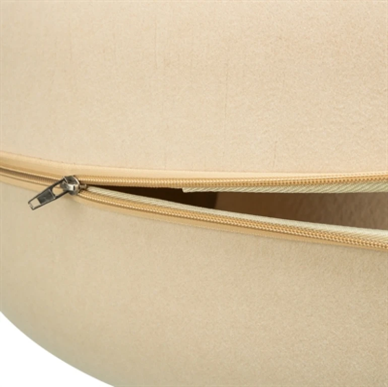 TRIXIE Speeldonut van vilt beige - 1 stuk (60x60 cm)