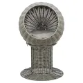TRIXIE KATTENMAND AMALIA ROND POLYRATTAN GRIJS