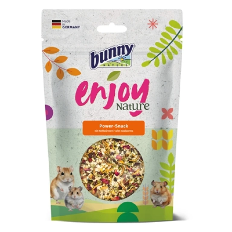 Knaagdier snack zaden, groenten en meelwormen 140 gr