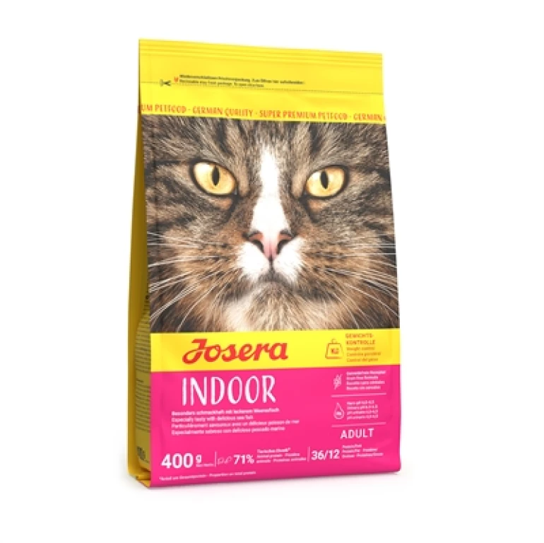 JOSERA Indoor Cat Kat Droogvoer - Graanvrij - 400 g