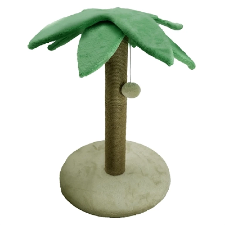 Croci Krabpaal Palmboom Lichtgrijs/Bruin - 52 cm
