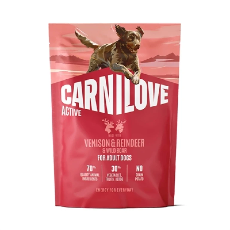 Carnilove Hond Droogvoer Actieve Volwassen Alle Rassen 1,5 kg
