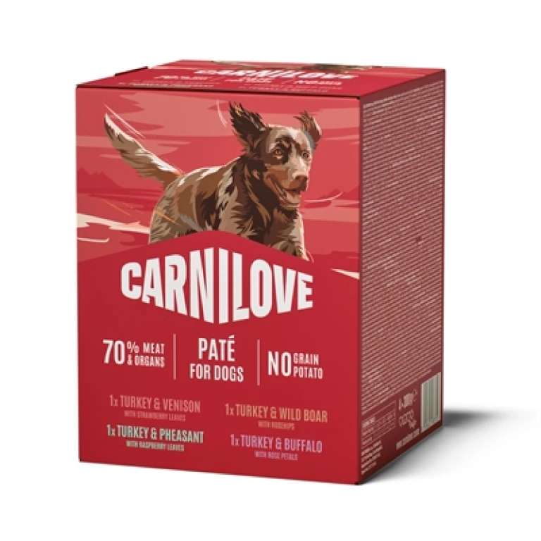 Hondensnacks Vleespaté Multipack 4x300 gr