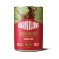 Carnilove Natvoer Volwassen Hond Eend & Fazant 6x400g
