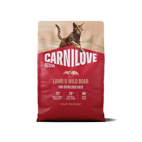 CARNILOVE ACTIVE ADULT STERILISED ALL BREEDS LAMB / WILD BOAR