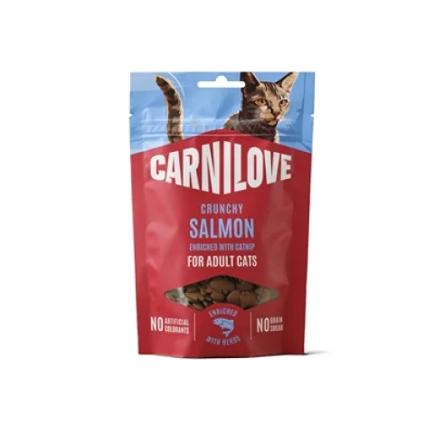 CARNILOVE CRUNCHY SNACK SALMON / CATNIP