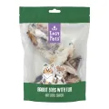 Hondensnacks Konijnenoren met Vacht - set van 7 stuks