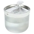 TRIXIE Aqua Clear Drinkfontein RVS/Kunststof Wit - 1 stuk
