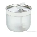 TRIXIE DRINKFONTEIN AQUA CLEAR KUNSTSTOF / RVS WIT