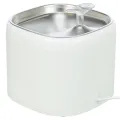 TRIXIE DRINKFONTEIN AQUA PURE KUNSTSTOF / RVS WIT
