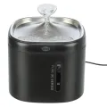 TRIXIE DRINKFONTEIN AQUA PURE KUNSTSTOF / RVS ZWART