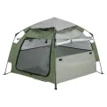 Trixie Pop-up Hondentent Olijfgroen/Beige - 1 stuk