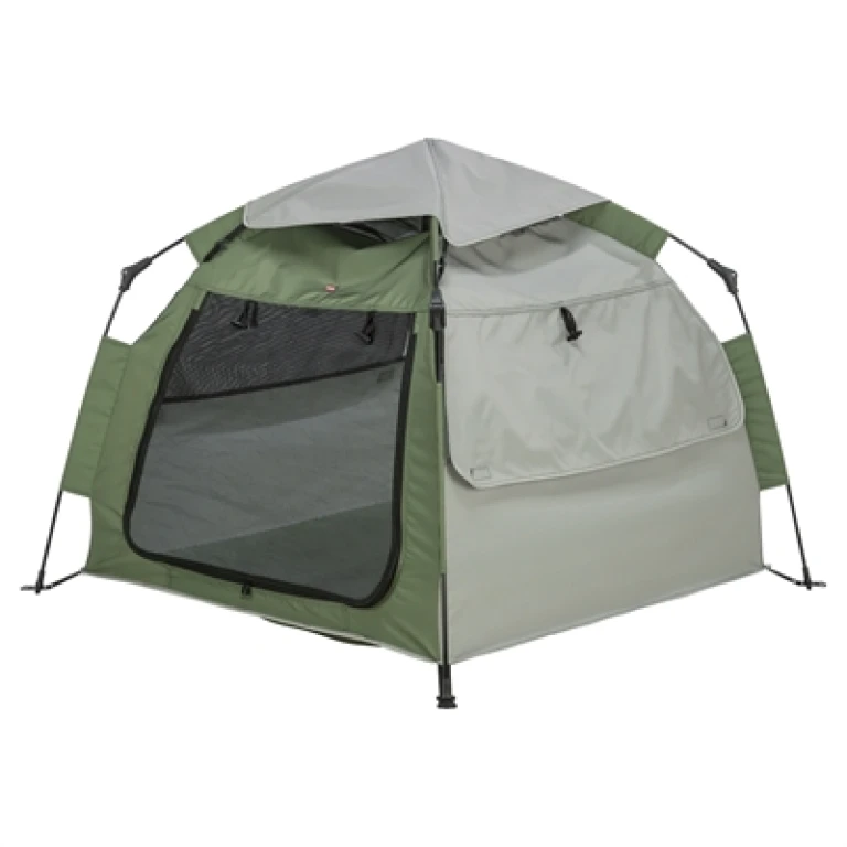 Trixie Pop-up Hondentent Olijfgroen/Beige - 1 stuk