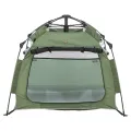 TRIXIE HONDENTENT POP-UP OLIJFGROEN / BEIGE