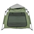 TRIXIE HONDENTENT POP-UP OLIJFGROEN / BEIGE