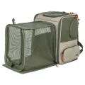 Trixie Rugzak Rocco Beige/Olijfgroen voor huisdieren tot 10 kg