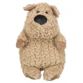 TRIXIE HOND ROND PLUCHE BRUIN