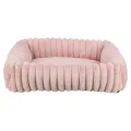 TRIXIE Hondenmand Lonni Hoekig Ribfluweel Roze - 1 stuk