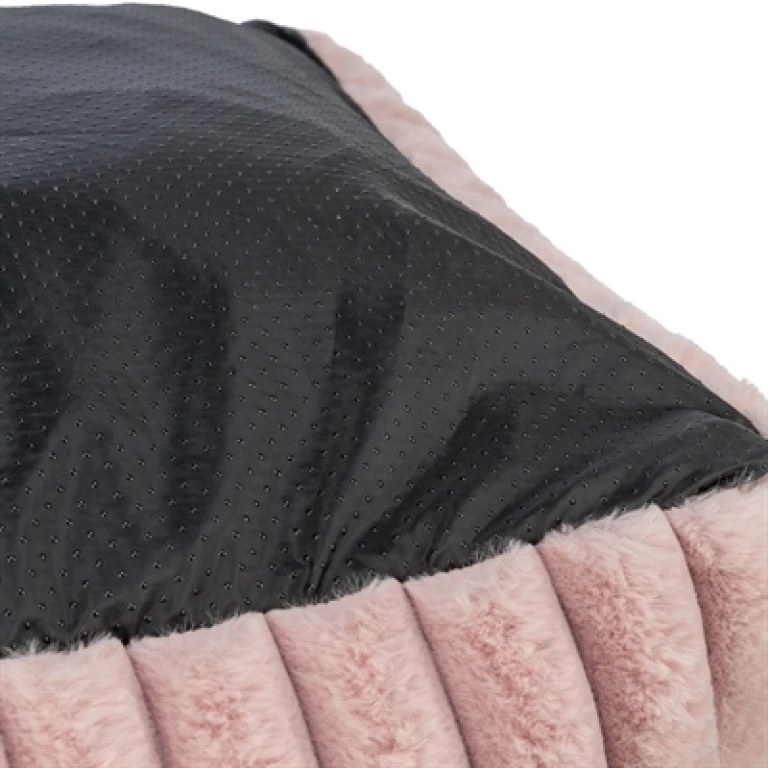 TRIXIE Hondenmand Lonni Hoekig Ribfluweel Roze - 1 stuk