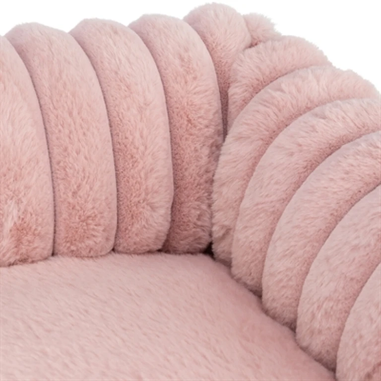 TRIXIE Hondenmand Lonni Hoekig Ribfluweel Roze - 1 stuk