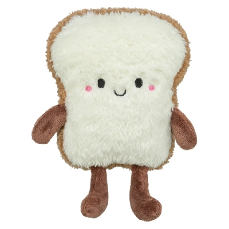 Knuffel Toast XXL Bruin 18 cm - 1 stuk