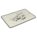 TRIXIE KRABMAT MET PRINT TAUPE