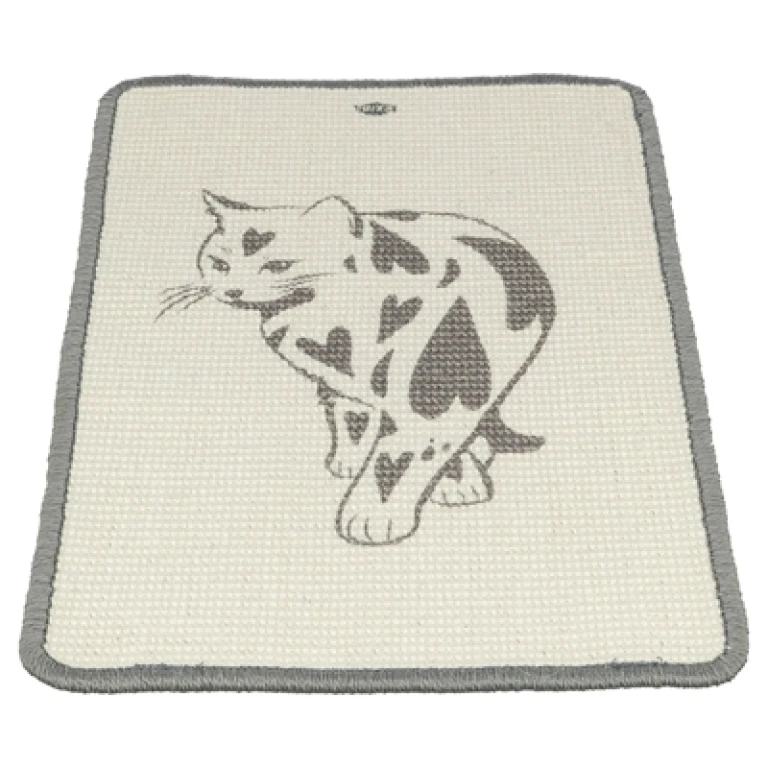 Krabmat Jute Taupe 55x35 cm