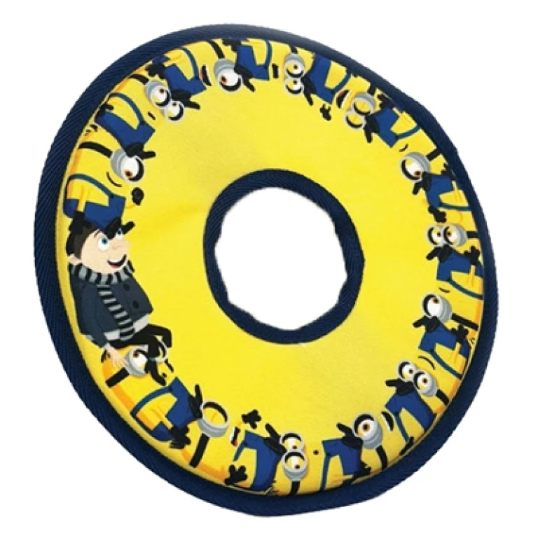 Minions Canvas Frisbee Geel - 1 stuk