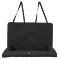 TRIXIE Autostoelkussen Dubbel Zwart voor hond - 1 stuk - 95x50x10 cm