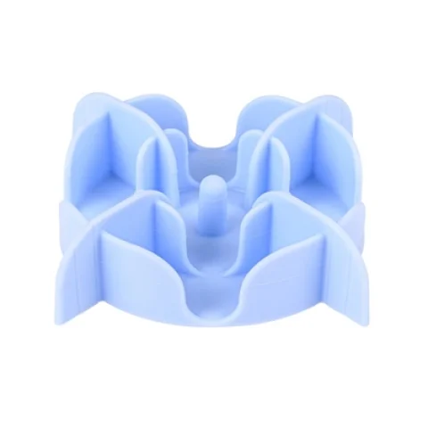 ZOLUX SLOWFEEDER / INZET STUK VOOR VOERBAK SILICONE BLAUW