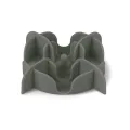 ZOLUX SLOWFEEDER / INZET STUK VOOR VOERBAK SILICONE GRIJS