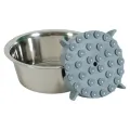 ZOLUX SLOWFEEDER / INZET STUK VOOR VOERBAK SILICONE GRIJS