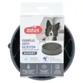 ZOLUX VOEBRAK HOND SLOW FEED MET ZUIGNAPPEN SILICONE GRIJS
