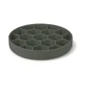 ZOLUX VOEBRAK HOND SLOW FEED MET ZUIGNAPPEN SILICONE GRIJS