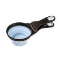 Zolux 2-in-1 Voerschep met Afsluitklem - Blauw - 1 stuk