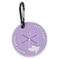 Zolux Poepzakhouder Paars 6x6x0,5 cm - 1 stuk