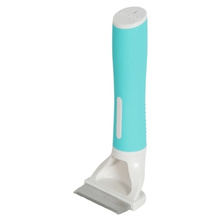 Zolux Anah Carding Super Brush Puppy verzorgingsborstel blauw/wit - 1 stuk