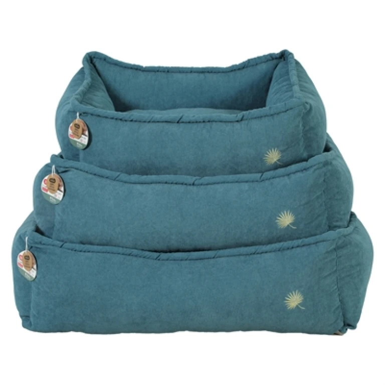 Zolux Toscane Hoekige Hondenmand Blauw - 75x55x25 cm - 1 stuk