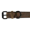 ZOLUX EXPERT HALSBAND HOND PREMIUM LEER / NEOPREEN BRUIN