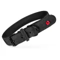 Zolux Expert Hondenhalsband Premium Leer & Neopreen - Zwart - 1 stuk